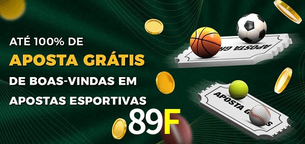 89F Ate 100% de Aposta Gratis
